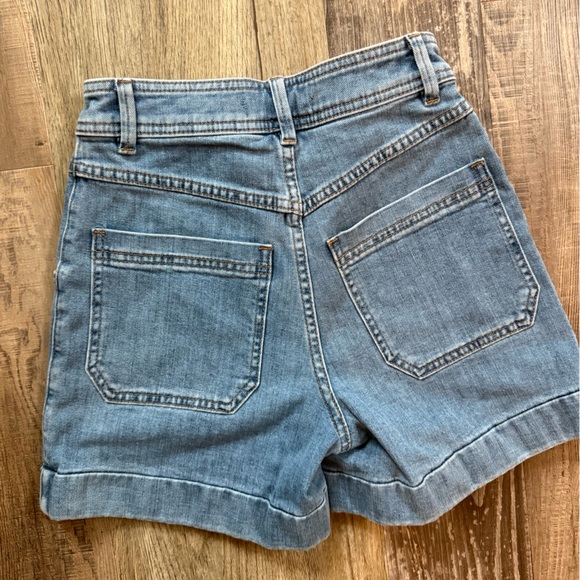 Madewell Blue Denim Jean Shorts - Picture 5 of 5